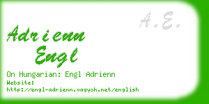 adrienn engl business card